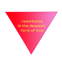 resistance is the deepest form of love sticker