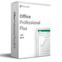Microsoft Office 2019 Professional Plus license for 1 device