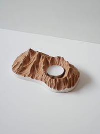 Image 5 of Bougeoir "LUZ" en chêne sculpté 