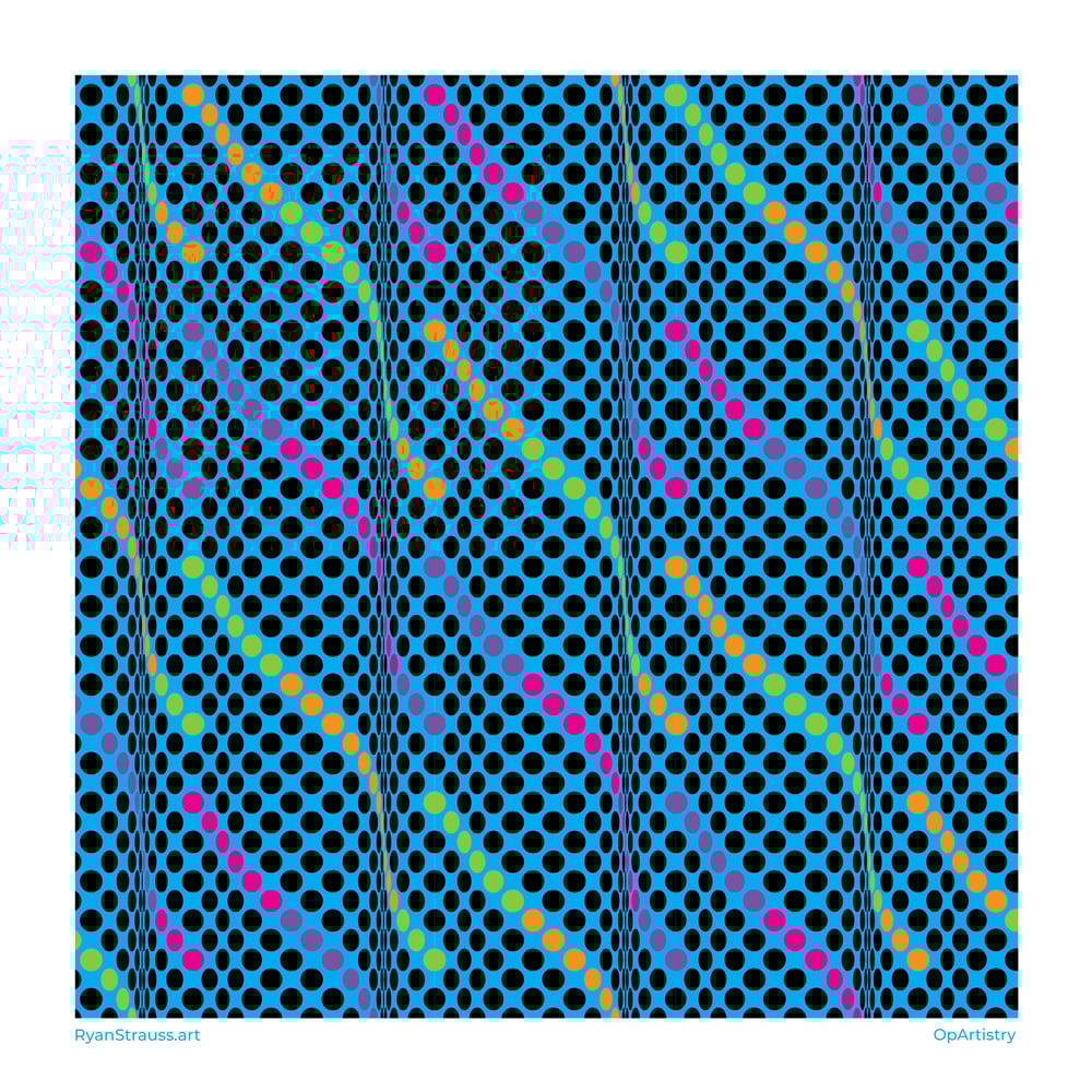 Image of Ode to Bridget Riley - Columns