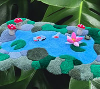 Image 3 of Koi pond rug