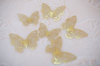 Image 1 of Gold butterfly petals 