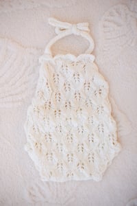 Image 1 of Lara Lace knit Romper 