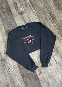 Image 1 of Dark Grey Disneyland Valentine Sweater