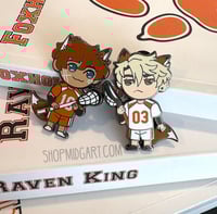 Image 1 of Andreil Wagging Enamel Pins