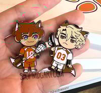 Image 2 of Andreil Wagging Enamel Pins