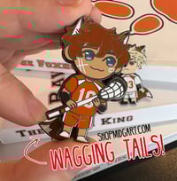 Image 3 of Andreil Wagging Enamel Pins