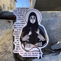 Image 2 of Mother Maria of Paris Sticker Quote