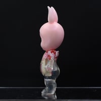 Image 5 of Kilos Kewties Glow in the Dark White Chocolate Bar Bunny Double Cast Resin Figure - Vday Series