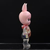 Image 7 of Kilos Kewties Glow in the Dark White Chocolate Bar Bunny Double Cast Resin Figure - Vday Series