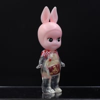 Image 8 of Kilos Kewties Glow in the Dark White Chocolate Bar Bunny Double Cast Resin Figure - Vday Series