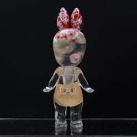 Image 4 of Kilos Kewties Bunny Conversation Heart Double Cast Resin Figure - Vday Series