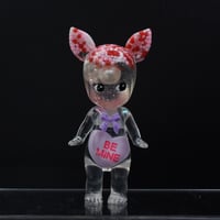 Image 1 of Kilos Kewties Fawn Conversation Heart Double Cast Resin Figure - Vday Series