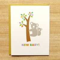 Image 1 of Koalas Greeting Card