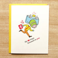 Image 1 of Focused Greeting Card