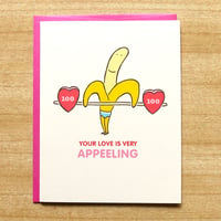 Image 1 of Appeeling Greeting Card