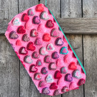 Wooly Hearts Large Wedge