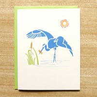 Image 1 of Heron Note Card Set