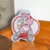 Image 2 of Double Sided Amy Throw Pillow!