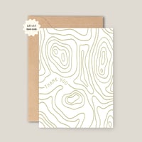 Image 1 of Topo Thank You Card