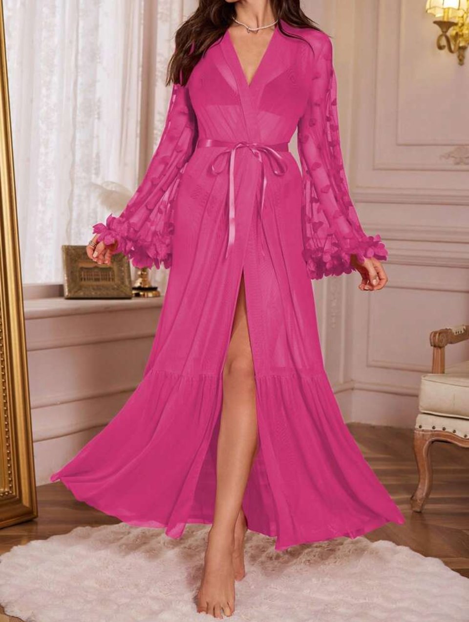 Image of The Bridgette Lingerie Robe