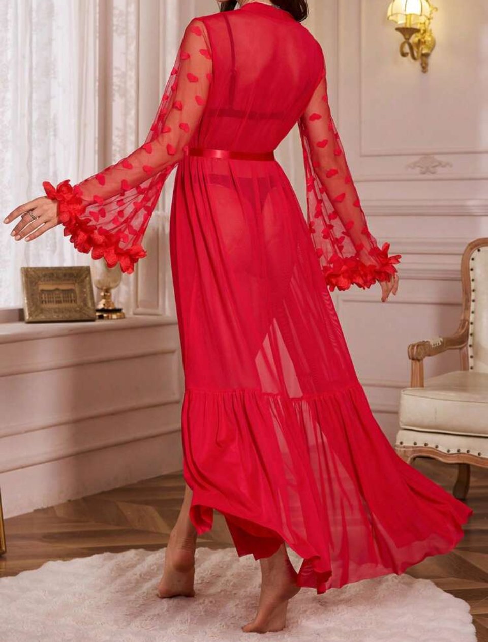 Image of The Bridgette Lingerie Robe