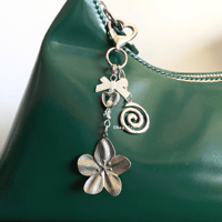 Image 2 of Flower Spiral Keychain