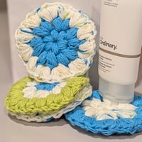 Crochet Cotton Face Scrubbies