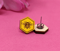 Image 4 of Bee Earrings