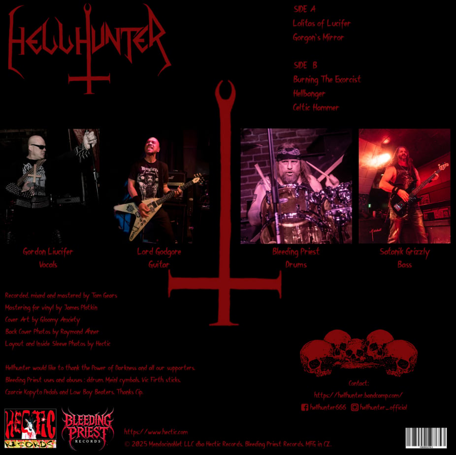 Hellhunter  "Hellbanger" EP vinyl LP