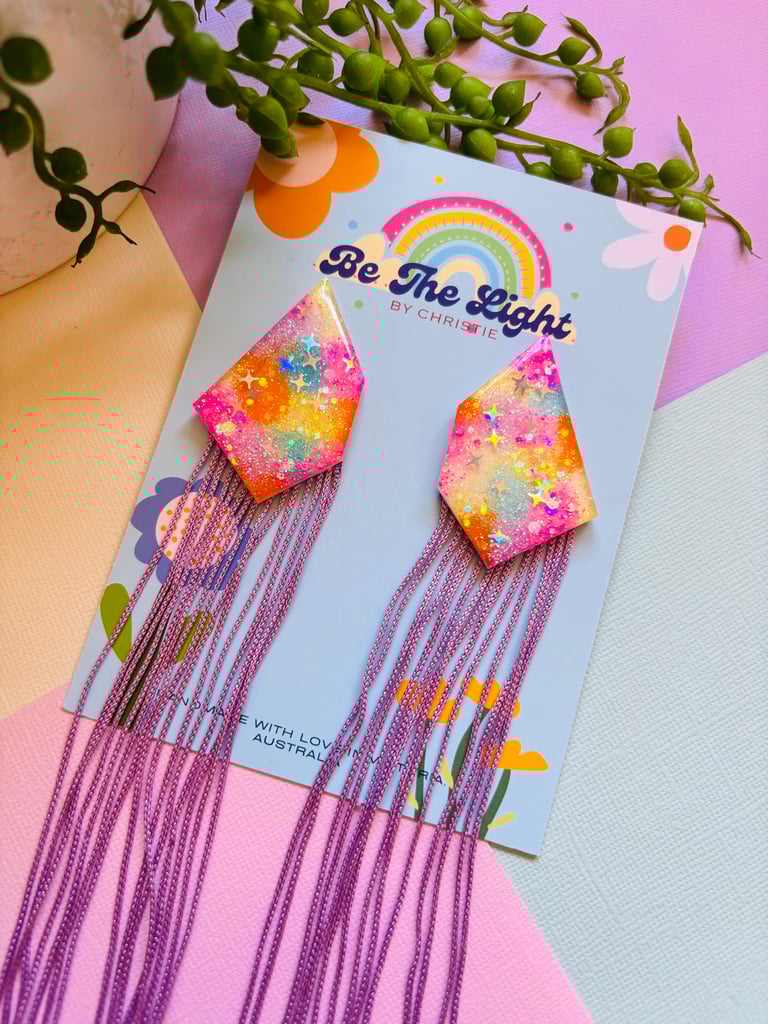 RAINBOW GALAXY - ASYMETRIC STUDS