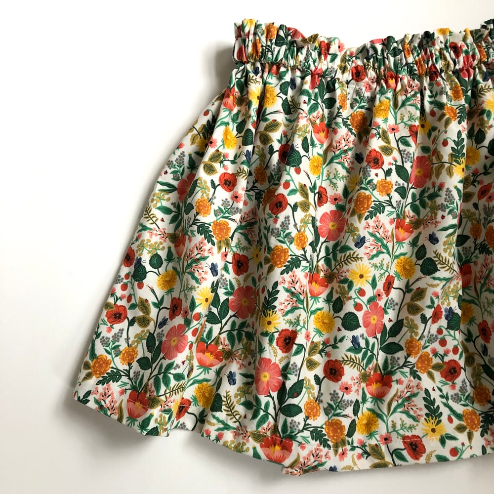Image of PRE- ORDER Women's Skirt - Cream Floral