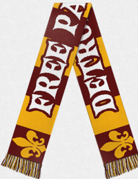 Image 3 of Free Palestine x Detroit City FC Charity Scarf