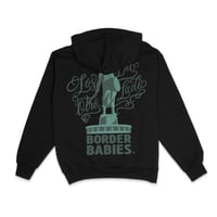Image 2 of BORDER BABIES™️ OG Hoodie Black