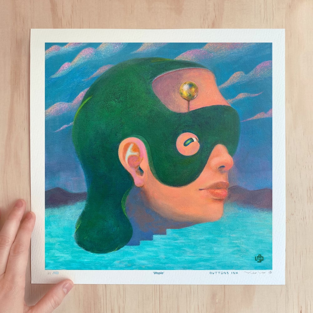 Image of Art Print ‘Utopia’ (Limited print of 100)