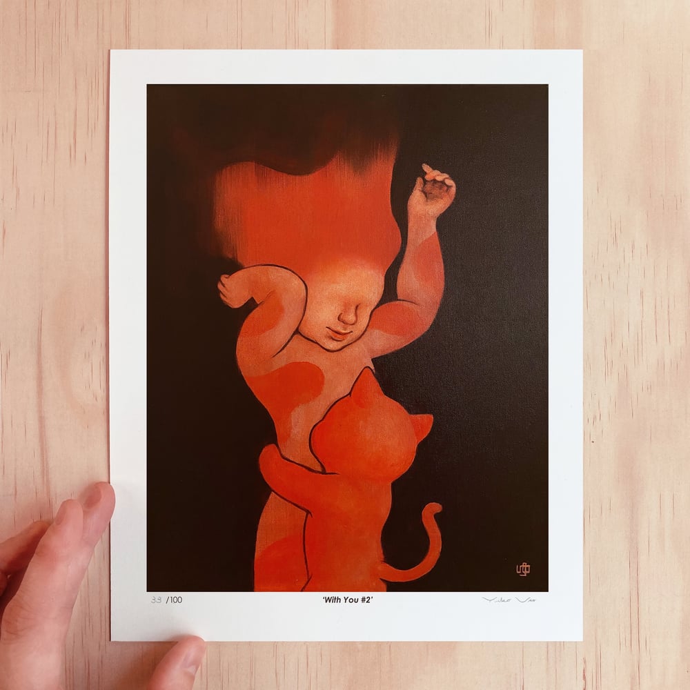 Image of Art Print ‘With You #2’ (Limited print of 100)