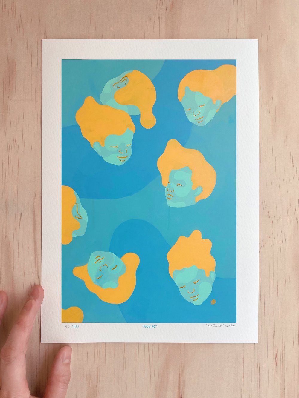Image of Art Print ‘Play #2’  (Limited print of 100)