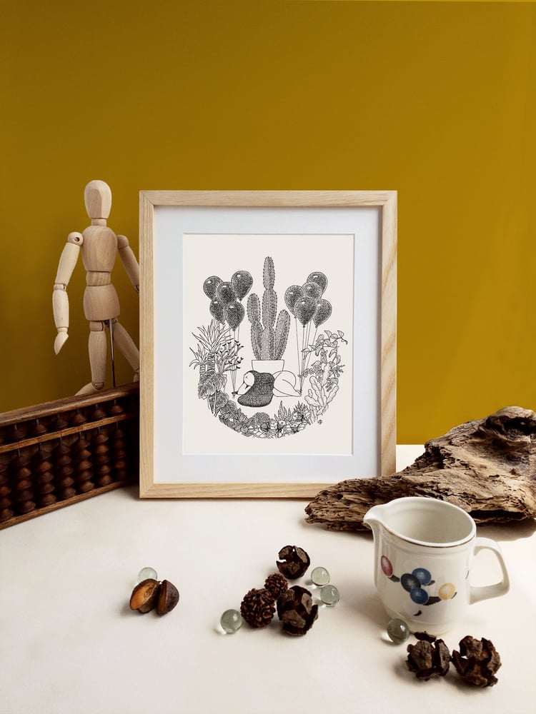Image of Ready to Hang Framed Print (with a Locally Made Frame) 'Go Your Own Way'
