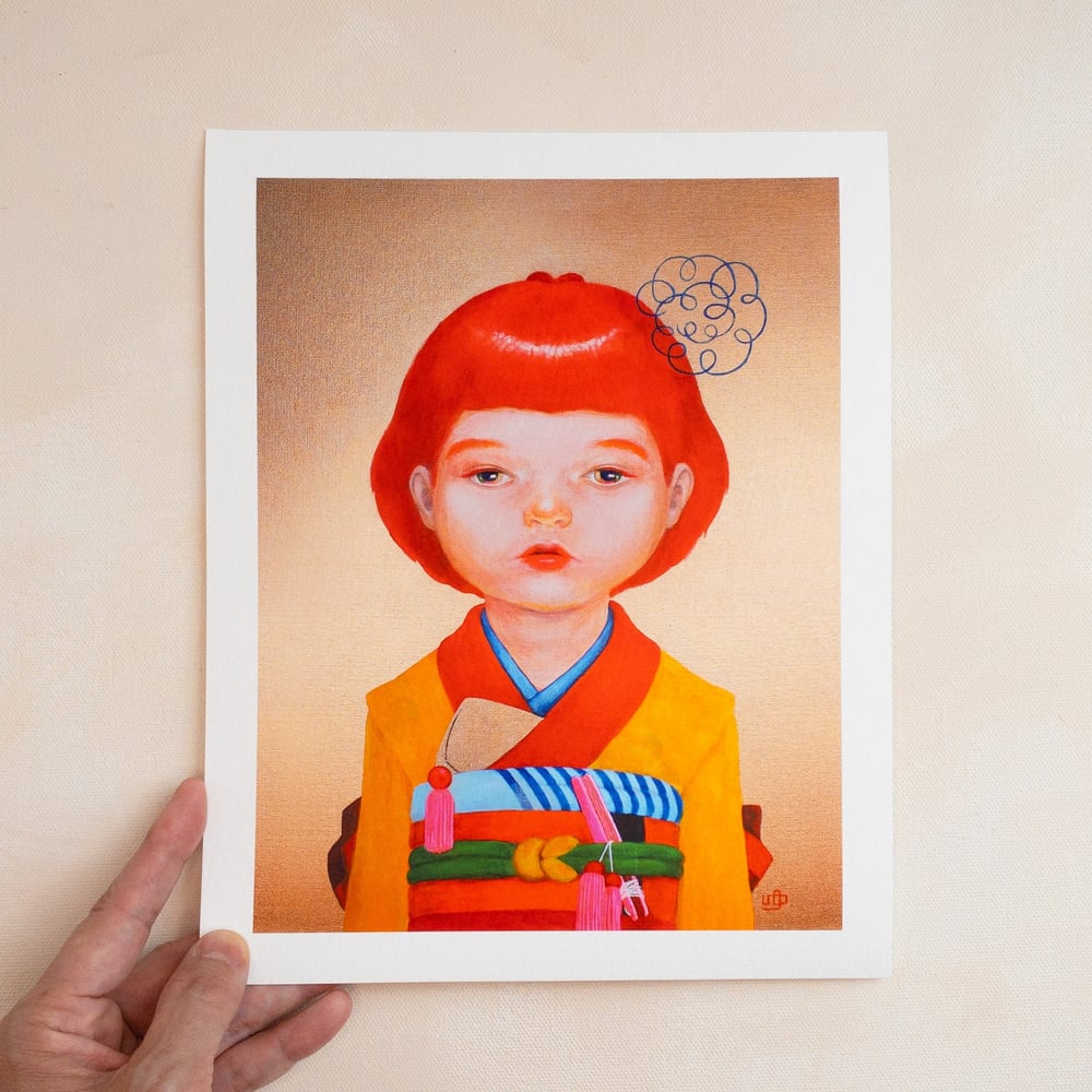 Image of Art Print - Popoco ‘Say Cheese’ (Limited print of 100)