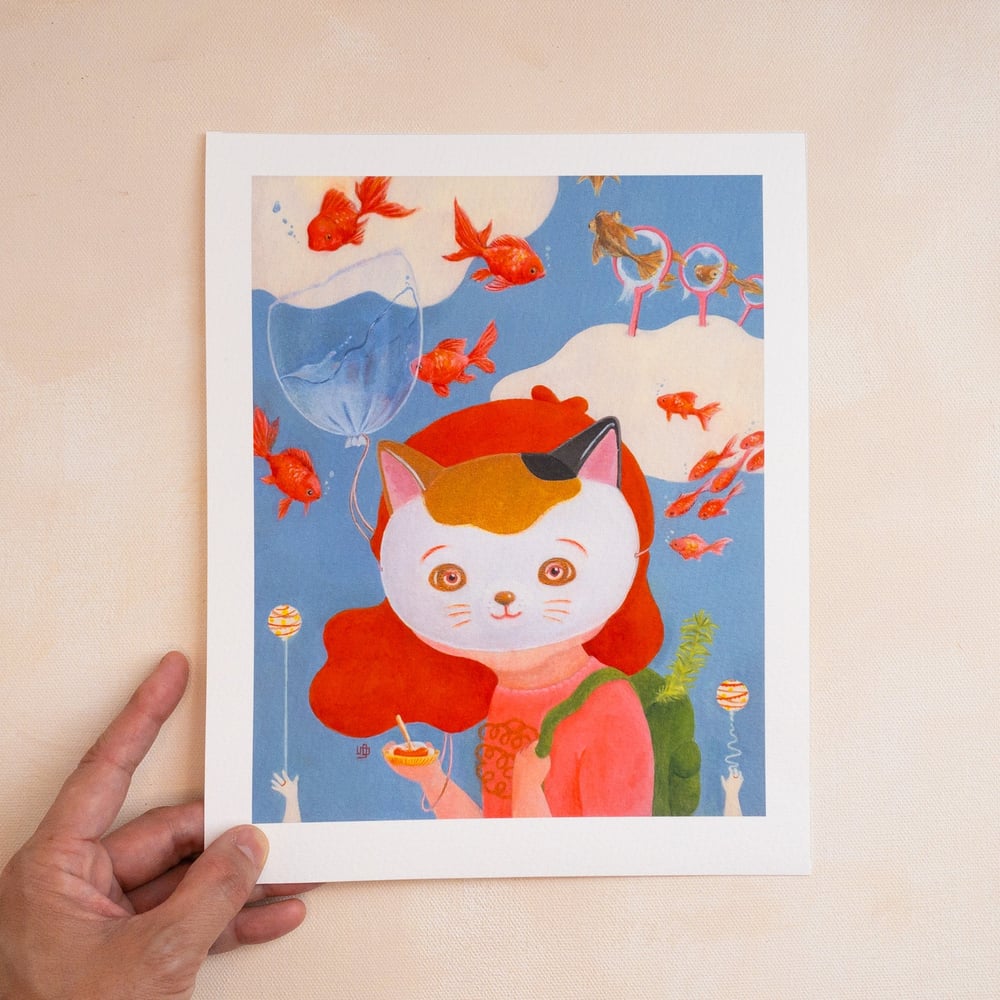 Image of Art Print - Popoco ‘Ennichi’ (Limited print of 100)
