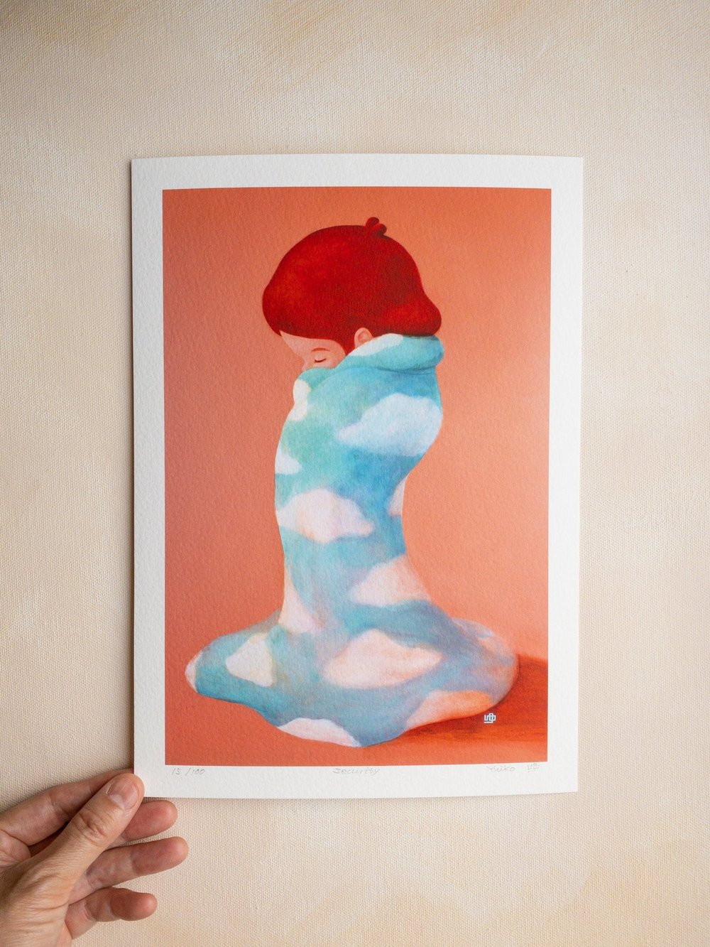 Image of Art Print - Popoco ‘Security’ (Limited print of 100)
