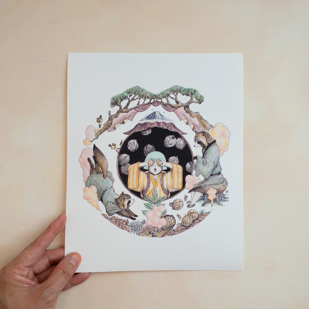 Image of Art Print 'Ayako And Mujina'