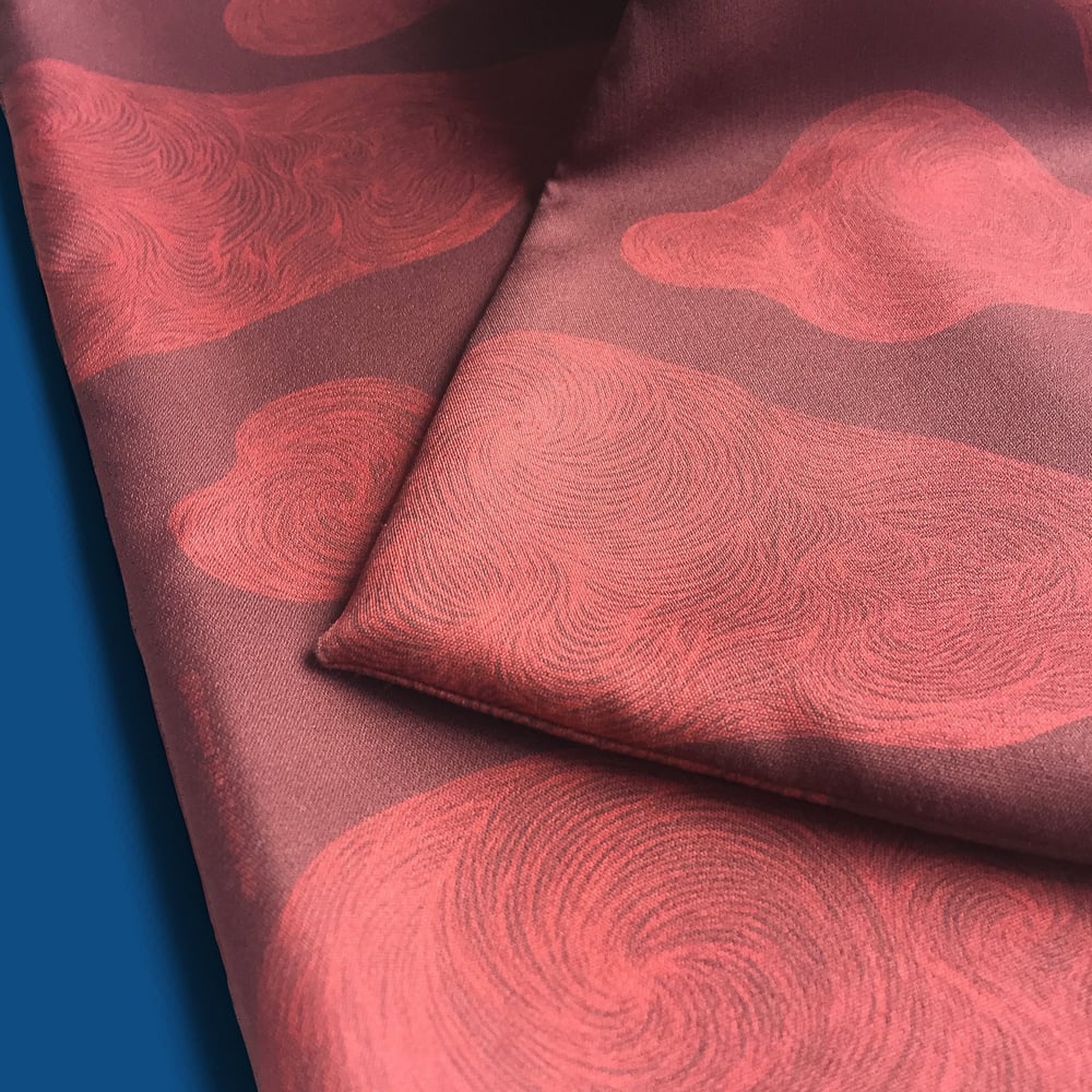 Image of Scarf 'Floating Thoughts' - wandering, hovering thoughts
