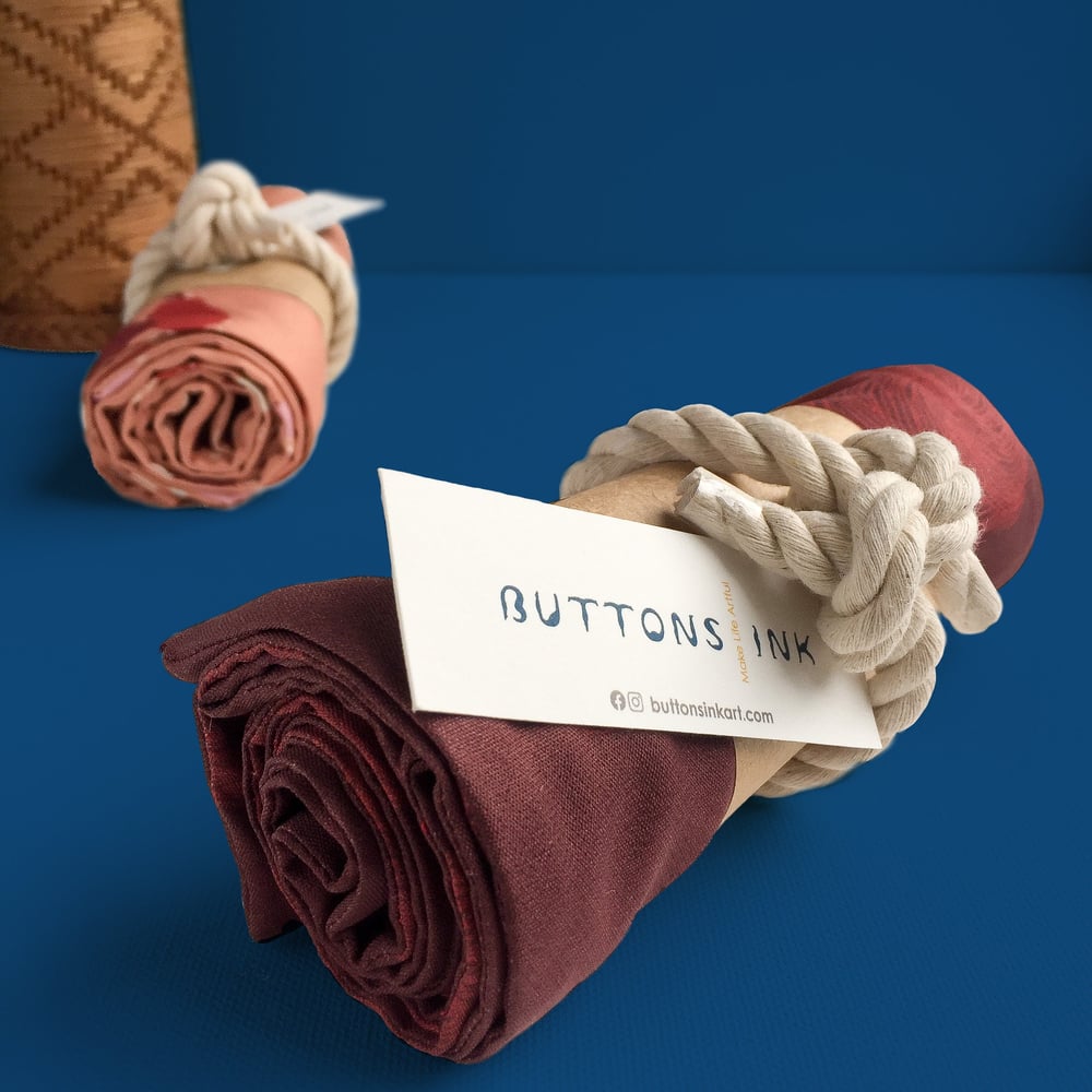 Image of Scarf 'Floating Thoughts' - wandering, hovering thoughts