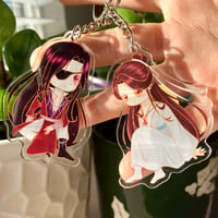 Image 1 of Hua Cheng and Xie Lian Keychains