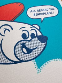 Image 4 of  Bearoplane Poster *ONLY A FEW LEFT