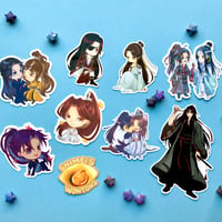 Image 1 of Danmei Stickers! (TGCF, Erha, MDZS, SPL)