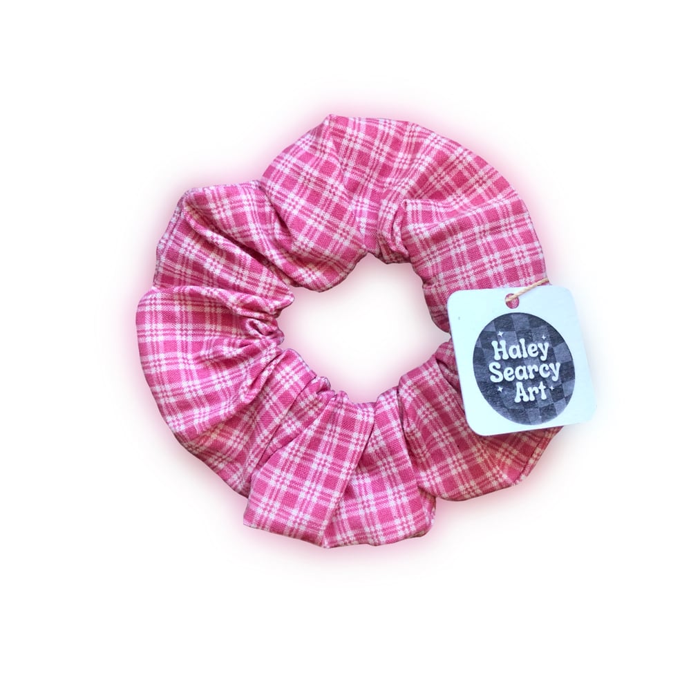 Pretty in Plaid Scrunchie