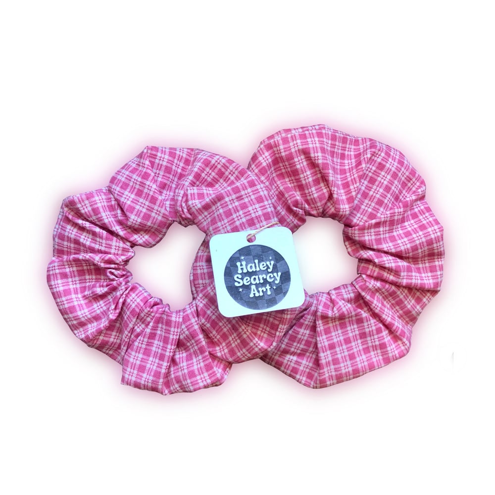 Pretty in Plaid Scrunchie