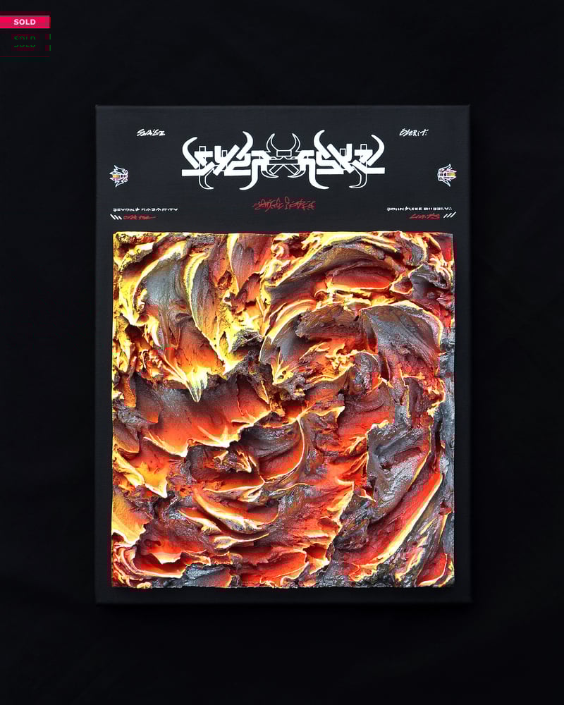 Image of "OVERFLOW" - Original painting
